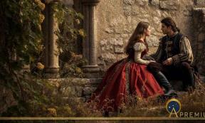 Representation of a forbidden medieval romance, like the affair of Pierre I de Lusignan and Joanna l’Aleman. Source: grape_vein / Adobe Stock