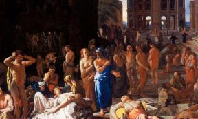 The plague of Athens killed between 25-33% of the ancient city’s population, yet what happened is still a mystery. This oil painting by Michael Sweerts, circa 1652, is called “Plague in an Ancient City,” and some scholars interpret it as a depiction of the Athenian plague that broke out in 430 B.C. Source: Public Domain