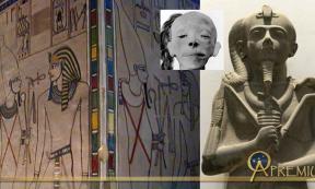 Collection of Egyptian Art, design by Anand Balaji (Photo credits: Richard Dick Sellicks, Dave Rudin, G. Elliot Smith/Wikimedia Commons); Deriv.