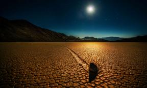 A Racetrack Playa Sailing Stone. 