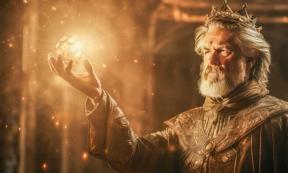 Portrayal of King Midas, the Greek mythological character cursed with the ability to turn everything he touches into gold.       Source: Microgen/Adobe Stock         