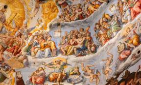 Interior detail from the Florence Cathedral, Cattedrale di Santa Maria del Fiore in Florence, Italy. Source: EnginKorkmaz/Adobe Stock 