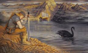 Lemminkäinen and the black swan.