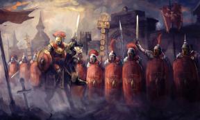 A Roman legion and its general.