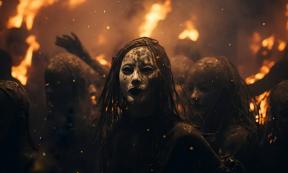 Samhain celebrates the end of summer and beginning of winter.