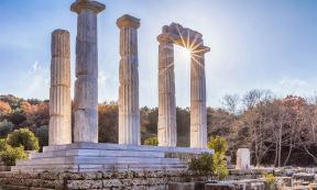 Temple at Samothrace, Greece         Source: Evgeni Dinev / Adobe Stock