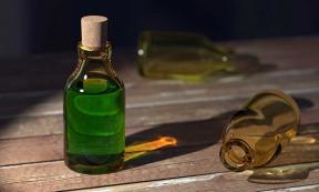 A bottle of an elixir.