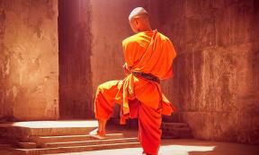 Shaolin monk in the temple. Source: Animaflora PicsStock / Adobe Stock.