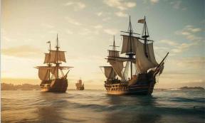 AI image of the three ships of Christopher Columbus: Santa Maria, Niña, and Pinta. Source: Charles/Adobe Stock 