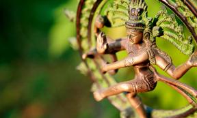 Statue of Hindu God Shiva Nataraja in the cosmic dance. Source: Elena Kovaleva/Adobe Stock