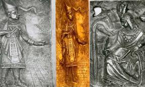 Shaman, Shaman and Chief from Father Crespi tablets photos. Images provided by the author.