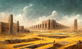 Ancient Sumerian city of Eridu, early city in southern Mesopotamia, close to the Persian Gulf near the mouth of the Euphrates River. Source: Rick/Adobe Stock