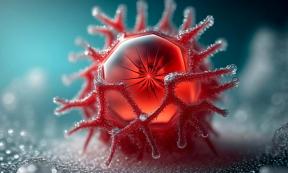 Dangerous virus emerging from permafrost. Source: lukjonis / Adobe Stock.