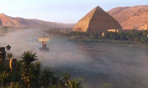 Digital reconstruction of the Nile River from Assassin’s Creed Origins. 