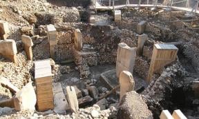 Archaeological site of Göbeklitepe in Turkey