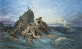Oceanides, Gustave Dore (1860-1869).
