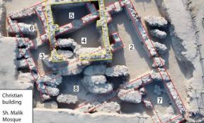 The remains of the earliest Christian building in Bahrain. Source: Courtesy of the University of Exeter.
