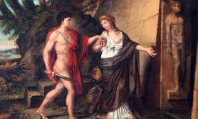 Theseus and Ariadne at the Entrance of the Labyrinth