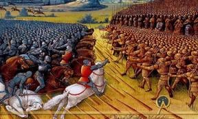 Painting of the Battle of Nicopolis – or the Crusade of Nicopolis