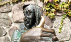 Till Eulenspiegel fountain in Mölln 