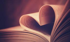 Book pages curled into a heart for Valentine’s Day. 	Source: pirotehnik / Adobe Stock