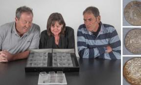 Viking Coin Hoard Find Includes a Fistful of Kings