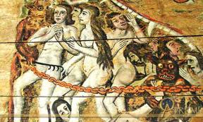 Detail of the Wenhaston Doom