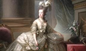Marie-Antoinette en grand habit de cour - 1778 - Elisabeth Louise Vigée Le Brun.