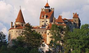 Bran's Castle, more popularly known as Dracula's Castle, in Transylvania