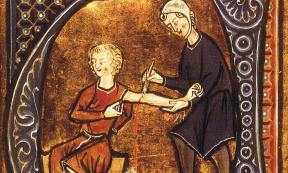 Common treatments for cancer included bloodletting. Source: Public domain