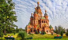 The Cathedral of Saints Peter and Paul, St. Petersburg, Russia. The 18th century cathedral is the final resting place of many members of the Russian royal family, including Peter the Great and Catherine the Great. Source: yulenochekk / Adobe Stock
