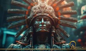 Representation of an Inca sun god. AI-generated. Source: NorLife / Adobe Stock