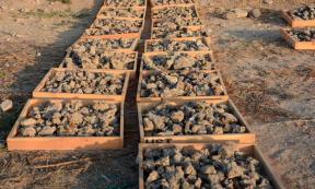 Copper slag excavated at Hala Sultan Tekke. Source: University of Gothenburg / CC BY 4.0