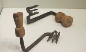 House keys, from Cave of the Letters, Nahal Hever (132-135 AD), in the Israel Museum, Jerusalem.