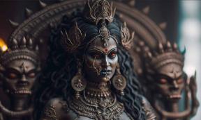 Kali, Hindu goddess of death. Source: super / Adobe Stock.
