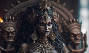 Kali, Hindu goddess of death. Source: super / Adobe Stock.