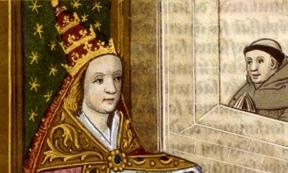 The female pope Joan