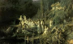 Vilas and rusalkas were dangerous female spirits, souls of young women who had died prematurely
