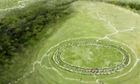The Flagstones monument (shown here) may be one of Britain’s earliest circular monuments.
