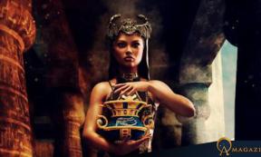 AI image of ancient Egyptian sorceress. 