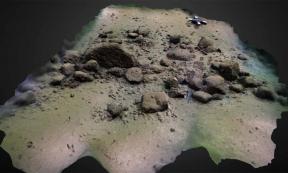 Section of a Stone Age megastructure in the Bay of Mecklenburg, Germany. Source: Philipp Hoy/PNAS