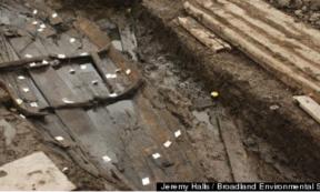 Medieval Boat in England