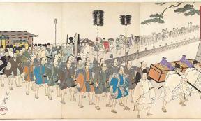 Samurai in Medieval Japan. Source: Public Domain