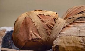 Head and shoulders of an Egyptian mummy, the best-known of mummification methods.        Source: Andrea Izzotti/Adobe Stock