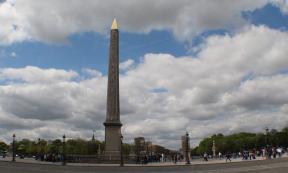 The Luxor Obelisk in the Place de la Concorde in Paris