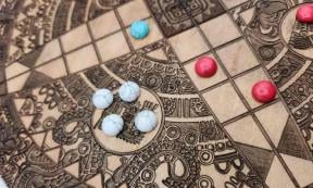 The ancient Mesoamerican board game ‘Patolli’ board from Ancient Origins. Source: Ancient Origins