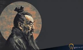 AI artwork of the philosopher, Confucius.