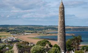 Round Tower in Ardmore, County Waterford, Ireland.