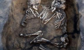 Skeletons embrace Siberia