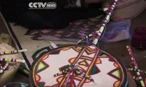 A traditional imzad instrument, made by local craftswomen and played only by women.